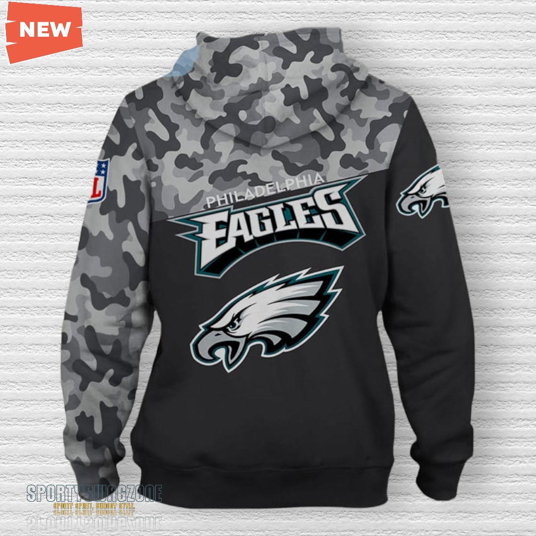 Fresh Philadelphia Eagles Military Hoodies: Gear Up for the New Season with Eagles Merchandise