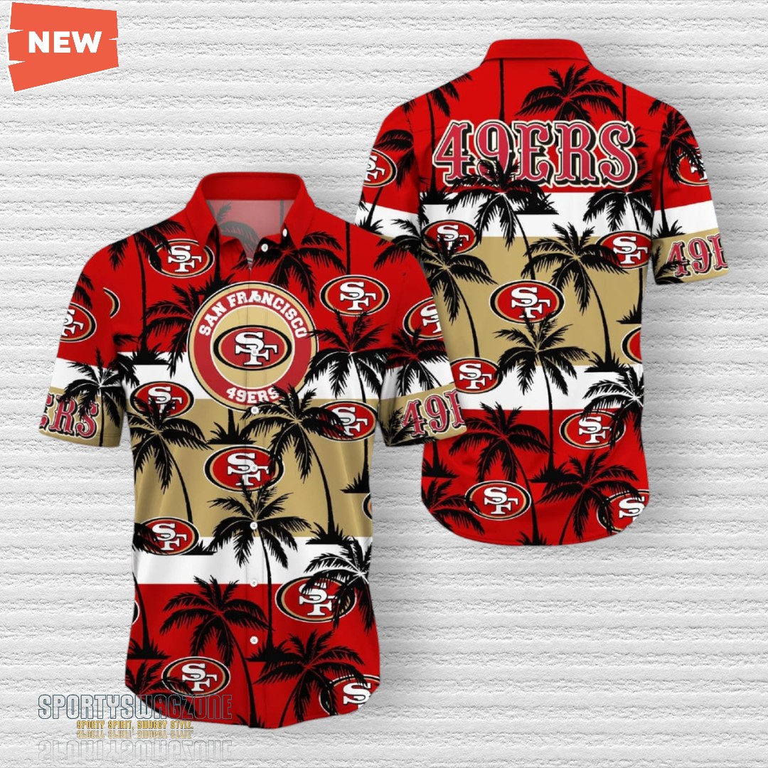 Tropical Vibes: San Francisco 49ers Hawaiian Shirt