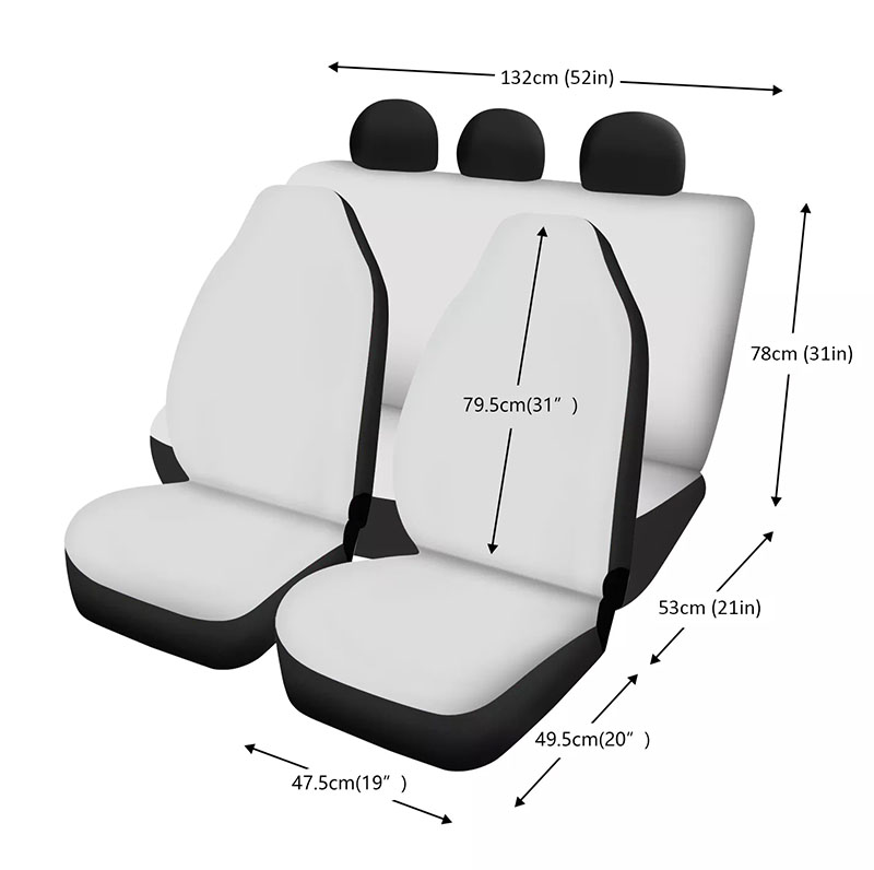 seat car cover size