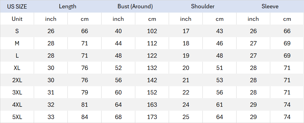 sweatshirt-size-chart